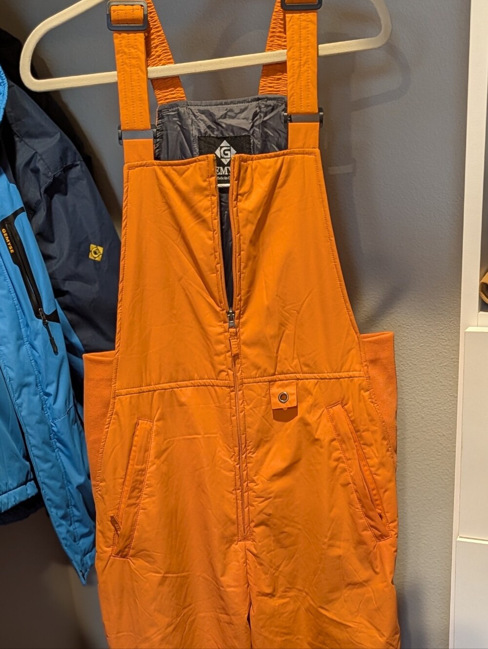 GEMYSE Men's Winter Waterproof Ski Bib Overalls Insulated Snowboarding Pants